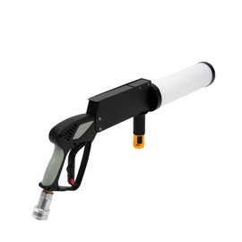 CO2 Cannon Gun DJ LED RGB Mixed CO2 Fog Gun Color-Changing Handheld Cryo Jet CO2 Machine with 10ft Gas Hose for Stage Effect, Concert, Party, Nightclub, Wedding, Theater