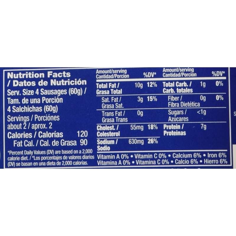 Armour Vienna Original Sausage, (Six) 4.75oz. Cans