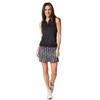 GOLFTINI Printed Pull-On Ruffle Skort 16.5"