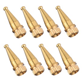 KICHOUSE Copper Feet for Speakers 8pcs Speaker Spike Feet Pad Durable Replacement and Support Random Color