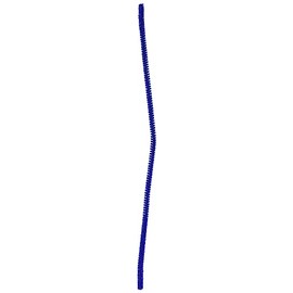 Chenille de Terciopelo Color Azul Rey Fantasias Miguel Empaque Limpiapipas de Terciopelo para Manualidades Escolar Navidad Bricollage Disfraces 30cm largo Marca Mylin 12 piezas