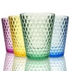 Lily's Home Unbreakable Premium Drinking Glasses Set of 4, Plastic