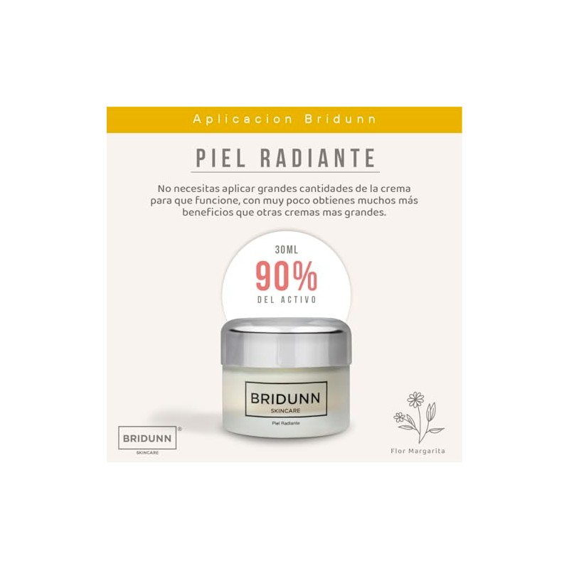 Crema Anti Manchas Despigmentante Facial Bridunn Skincare Correctora Oscuras Solares