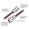 HARFINGTON 5mm Ball End Hex Bit Socket 1/2" Square Drive
