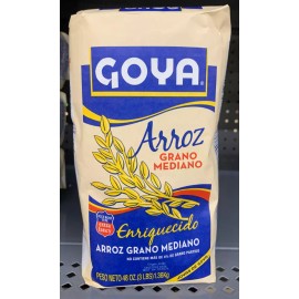 Goya Arroz Goya Grano Mediano - Medium Grain - 3Lbs - 1 BAG