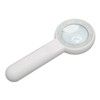 Handheld Magnifying Glass 5x Rechargeable Touch Control LED Light Handheld