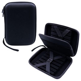 Rongrongago Dart case, dart case offers space for 12 darts and consists of hard EVA darts with zip and carry handle for storing darts and accessories