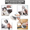 Cat and Dog Brush for Shedding - Grooming Comb for