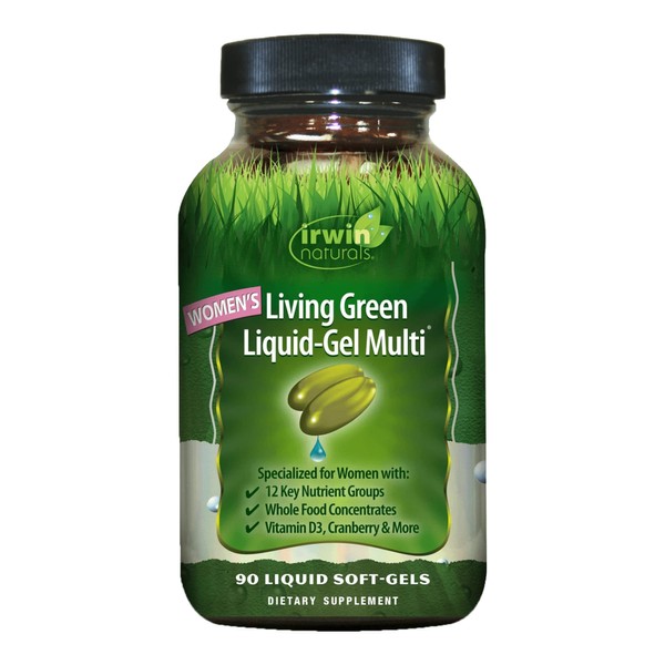 Irwin Naturals Irwin Naturals Women's Living Green Liquid-Gel Multi Vitamin