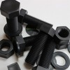 5X Black Hex Head Screws Polypropylene (PP) Plastic Nuts and