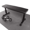 CAP Barbell 6-Piece Puzzle Exercise Mat, Black, 1/2" Thick