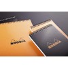 Rhodia Wirebound Notepad, A4, Square Ruling - Orange (18500C)