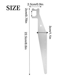 Fire Brigade Gadget Lock Pick, Lock Pick, Fire Brigade Emergency, High Precision Portable Lever Tool, Multi-Purpose Fire Tools, for Firefighters, First Aiders, Police Officers