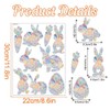 Pack of 2 Rainbow Prism Static Window Stickers - Sun