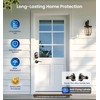 Veise Keyless Entry Door Lock with 2 Lever Handles -