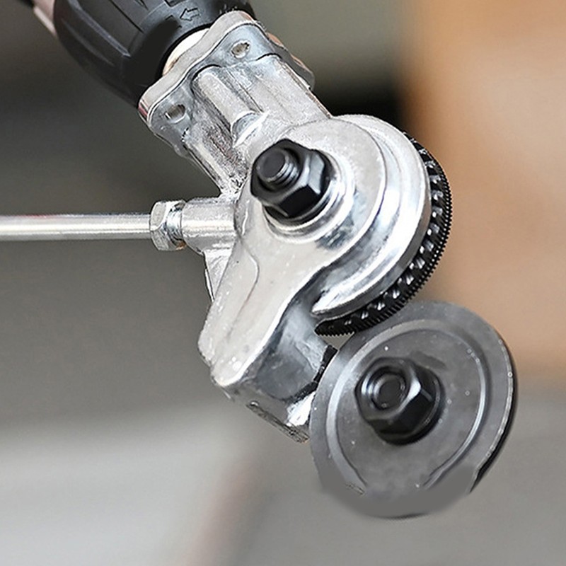 Electric Drill Refitting Sheet Shear Accessory Metal Nibbler Attachment Plate