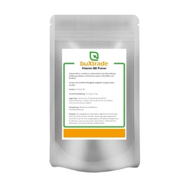 Vitamin B6 | Vegan | B6 | Pure Powder | Vitamin | Buxtrade Various Sizes (2 x 500 g)