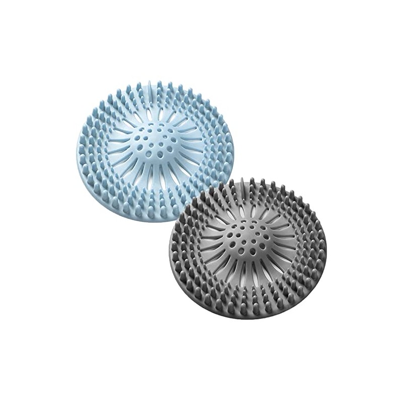Durable Silicone Hair Catcher for Shower and Sink - Set