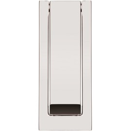 Baldwin 0184 Modern Rectangular Door Knocker from The Estate Collection - Lifetime Polished Brass