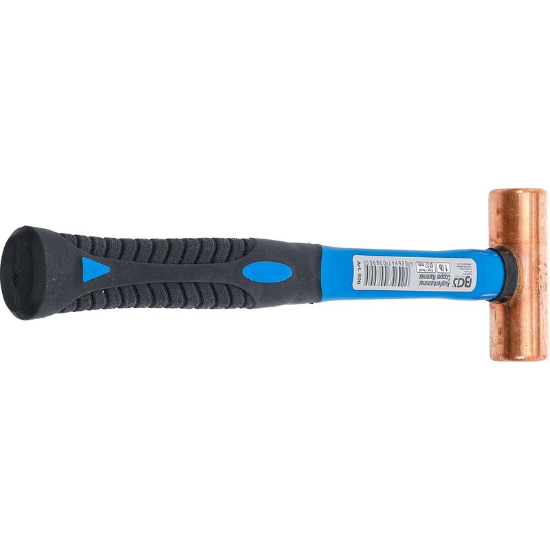 BGS 890 Hammer, Blue/Black/Copper, 1 lb