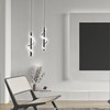 CANEOE Creative Led Pendant Light, 5500K Spiral Modern Modern Led
