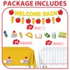 151pcs Back to School Plates Napkins First Day of School