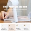 Portable Bladeless Handheld Fan Rechargeable Quiet Fan with Flexible Buckle