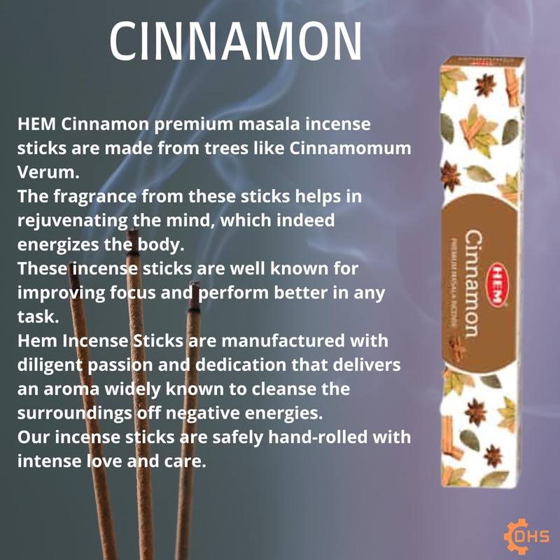 HEM Premium MasalaEnchanted Woods Series Incense Sticks pack of 6