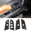 Car Door Window Glass Lift Button Panel Trim Cover Compatible