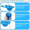 2 Pack 3 Inch Toilet Flapper Replacement Compatible with Gerber