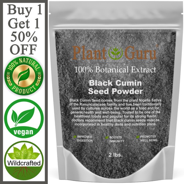 Ground Black Cumin Seed Powder 2 lbs. NIGELLA SATIVA Kalonji Herb Comino Negro