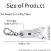 SEIWEI SEIWEI 2PCS Portable Precise Thread Size Checker Keychain, Precise