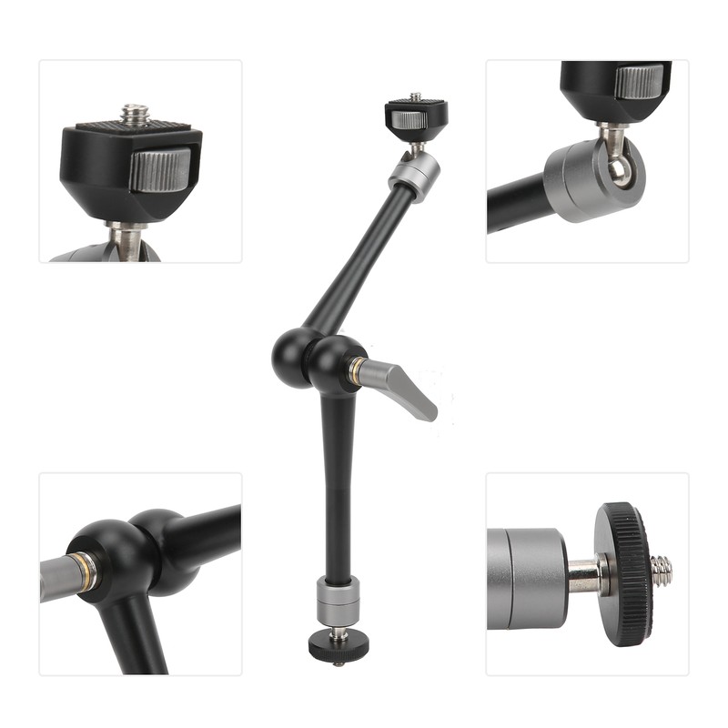 11in Magic Arm Large Clamp for Camera Cage Rig LED