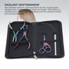 4pcs Hair Extension Tools with Pliers Wire Loop Beading Hook