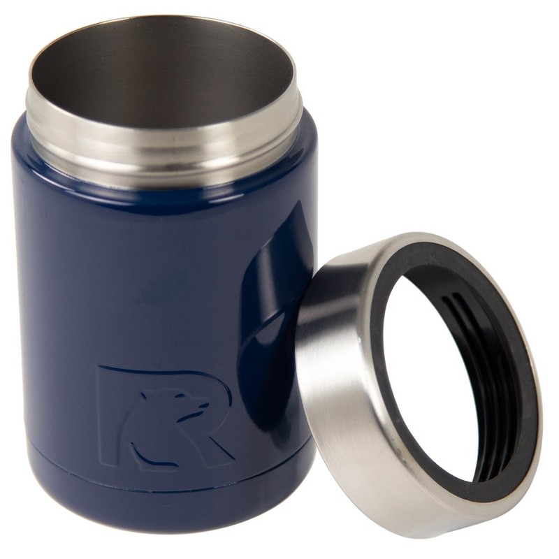 RTIC Can Cooler with Splash Proof Lid, 12oz, Navy, Double