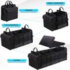 MOJIOO Large Trunk Organizer for Car, SUV, Truck with Removable