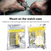 1900PCS O Ring Watch Back Gasket Rubber Washers Set 0.5mm