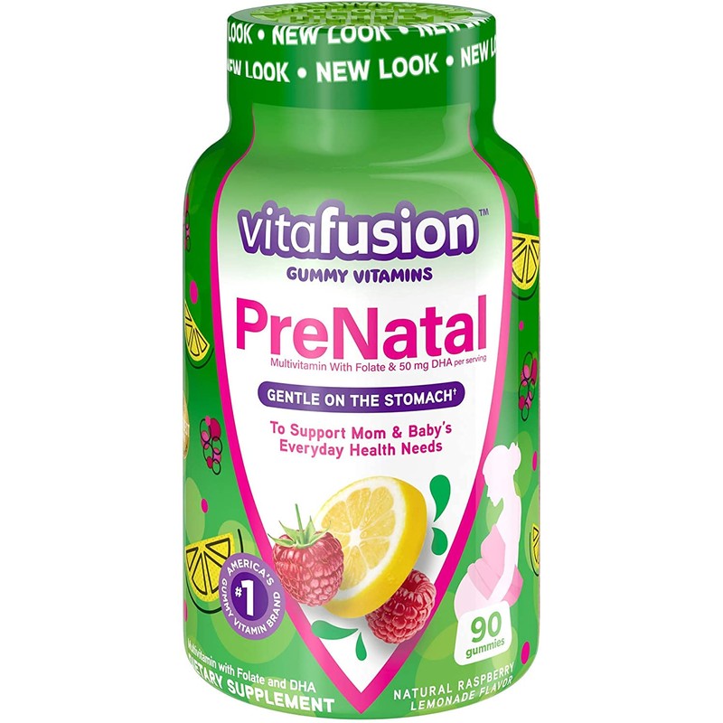 Prenatal Vitaminas en gomitas 90 unidades El empaque puede variar
