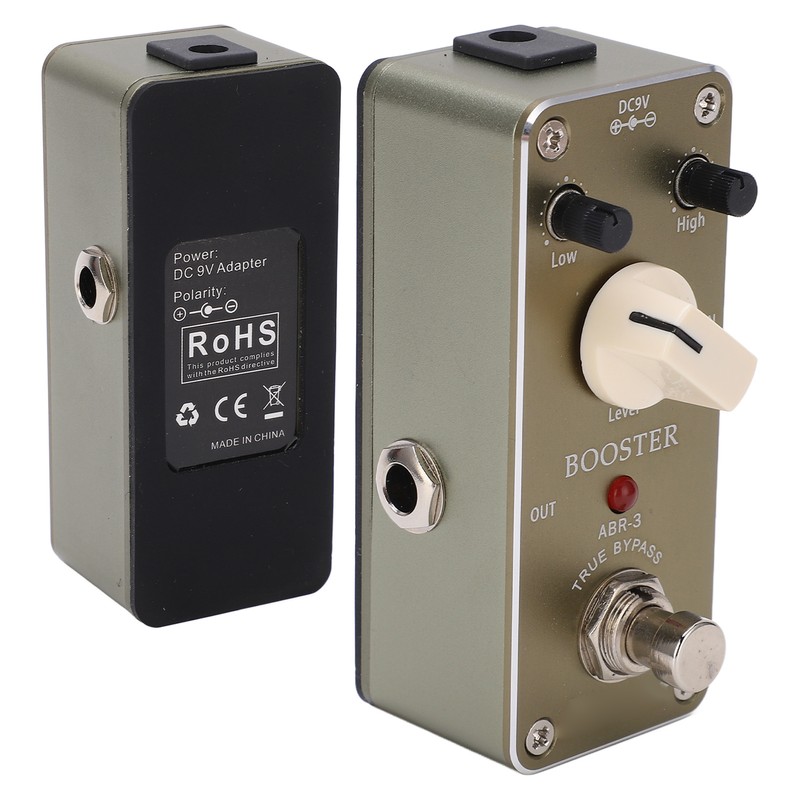 Distortion Effect Booster Monoblock Effect Pedal for Electric Guitar Audio