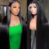 20 Inch 13X6 HD Transparent Lace Front Wig Human Hair