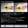 DAIWA Lure, Lure, Tsukiyobijin Lower Line 55F, Luminous Shirasu