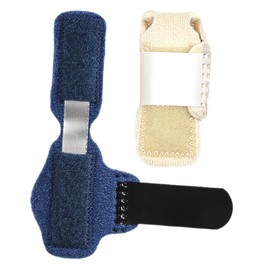 FOMIYES 2pcs Skin-Friendly Toe Splints for Daily Use Breathable Supportive Toe Straighteners Portable Protector for Curled for Injury and Comfort