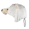 Hoxyheads Polarbär Polar Bear Ski Helmet Cover for Kids, Skier,