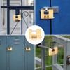 YKUKIZEE 62 mm Combination Padlock with Code, High Security Shipping
