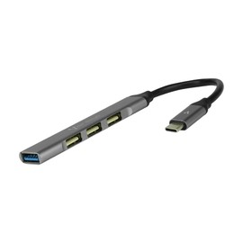 Vorago Hub Concentrador HU-200 4 Puertos USB Slim Tipo C