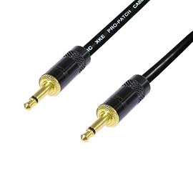 AV Link Cable 3.5 mm Mono Mini jack to 3.5 mm Mono Mini Jack Lead Audio Data DC (5 m, Black)