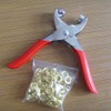 Grommet Eyelet Plier Set, Eyelet Hole Punch Pliers, Handheld Hole