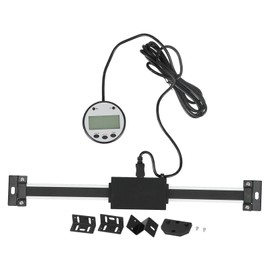 Digital Readout Linear Stainless Steel Aluminum Alloy Linears Scale with Digital Display0-200mm