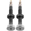 1 Pair 52mm Bike Extended Air Valve Tubeless Presta Valve