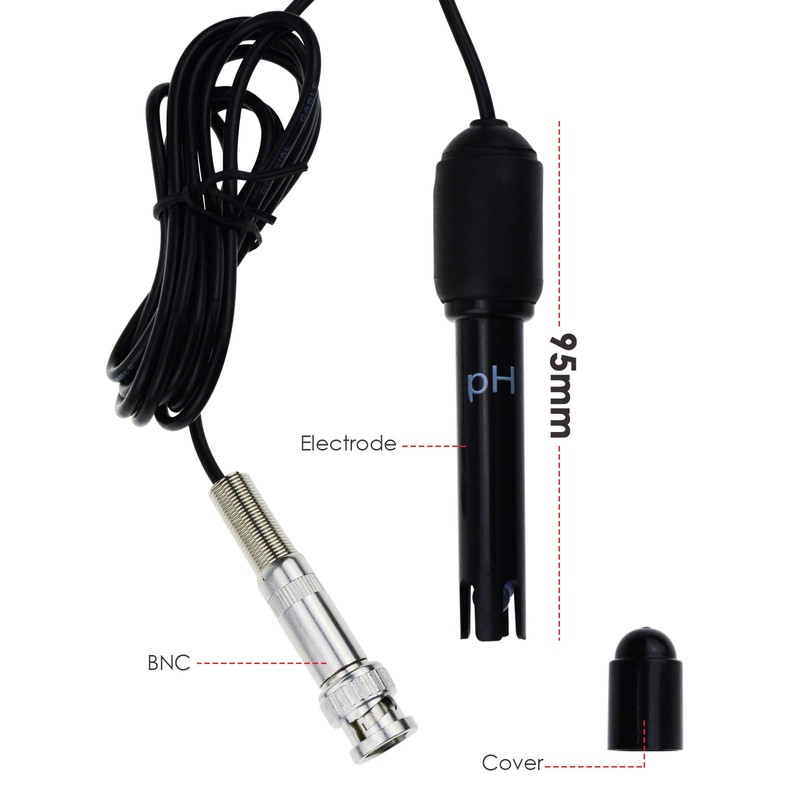 2 in 1 Combo pH & Temperature Meter Water Quality